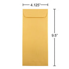 JAM Paper Enveloppe commerciale Stardream nº 10 (4,13 po x 9,5 po), doré, 500/bte-4