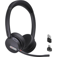Yealink - Casque Bluetooth double USB-C/USB-A BH70 - UC-Technologie d’annulation du bruit par formation de faisceau à 3 micros