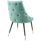 Modway - Adorn Performance Velvet Fauteuil d’appoint de salle à manger Ensemble de 2 - Monnaie-Rembourrage en mousse dense