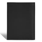 Champs - Portefeuille vertical mince en cuir Onyx de - Noir-Doublure RFID
