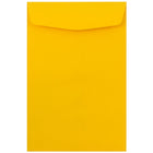JAM Paper Enveloppes avec ouverture à lâ€™extrémité, 6 x 9 po, jaune tournesol, 100/pqt (212815443f)-6 x 9 po
