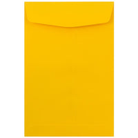 JAM Paper Enveloppes avec ouverture à lâ€™extrémité, 6 x 9 po, jaune tournesol, 100/pqt (212815443f)-6 x 9 po