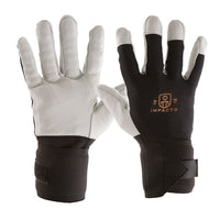 IMPACTO® BG473 Moyen Paire Gant Air Glove® Antivibrations, support de poignet élastique, doigts complets, ANSI 10819 certifié-1