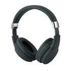 Basic Tech Écouteurs pliables sur l'oreille sans fil - Charbon-Inclus câble auxiliaire audio