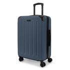 Swiss Mobility - Valsie d'enregistrement rigide 26 po de la collection JFK - Bleu-Fabriqué en ABS/PC
