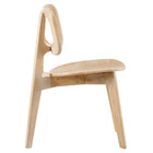 Modway - Habitat Fauteuil d’appoint de salle à manger Ensemble de 2 - Gris-Capacité de poids : 330 lb.