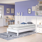 Modway - Jenna 8 po Ressorts et mousse Matelas simple-Couche de mousse réactive de 0,5 po