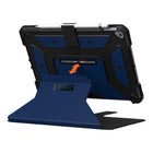 UAG - Etui robuste Metropolis pour iPad (2019) de 10,2 po - cobalt-Poignée tactile