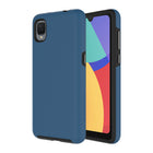 AXS - PROTech coque anti-choc avec bordures surelevees et une durabilite militaire pour TCL A30, Bleu Cobalt-Resistant aux chocs