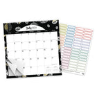 BrownTrout - 2024-2025 Plato Académique Stylo & Encre Carré pour Bureau Stickers - 30.5 x 30.5 cm-À Utiliser Tout de Suite - Calendrier de 18 mois, à partir de juillet 2024