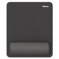 Fellowes - Repose-poignet pour souris Breyta avec coussin HEX - Noir-La technologie HEX Cushion Technology, en instance de brevet, allie un soutien uniforme à un confort remarquable pendant l’utilisation de la souris