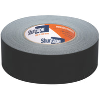 Ruban à conduits de toile colore classe performance Shurtape PC 618 - 48mm l x 55m L - Noire-Ruban à conduit
