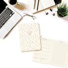 Graphique - 2024-2025 Académique Champignon Gentil Hebdomadaire/Mensuel Planificateur de Bureau - 15.24 x 20.32 cm-Juillet 2024 - décembre 2025