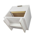 Manhattan Comfort - Table de nuit moderne Granville 18,11" à 1 tiroir - Blanc - Lot de 2-Garantie limitée du fabricant de 30 jours