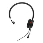 Jabra - Casque mono Evolve 20 SE UC USB-C-Cordon : 7,05 pieds. USB-C
