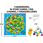 Indices contextuels des jeux Learning Well — Jeu du trésor des pirates, niveaux rouges 2.0-3.5 -La victoire repose sur les connaissances et les compétences, et non sur des facteurs aléatoires