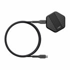 UAG - Tapis Chargement sans Fil Robuste MagSafe 15W, Noir-Câble USB-C tressé de 4 pieds amovible