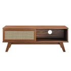 Modway - Soma 47 po Meuble TV, Noyer-Coussinets de pied non marqués