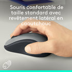 Logitech – Souris sans fil M310, noir-Excellent contrôle du curseur, sélection aisée du texte et défilement sans effort