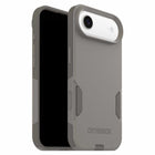 OtterBox - Étui Commuter MagSafe avec Contrôle de la Caméra pour iPhone 17 Air - Bois de Coton Glen (Brun)-Les couvercles de port bloquent la poussière et la saleté