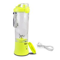 Total Chef - Mélangeur portatif sans fil - 20 oz - Néon vert-Mélangeur compact sans fil, à sangle amovible 