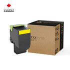 Ecotone - 80C1SY0 Remanufactures Toner - Rendement standard - Jaune-Type : Remanufactures EcoTone
