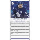 DateWorks - 2026 Mini Calendrier Mural 16 Mois - 7 po x 7 po - Superstars de la LNH - Bilingue -Des Sports