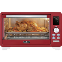 Salton - four grille pain numérique avec friture à air NuRetro - cerise cosmique-La circulation d’air chaud assure une cuisson rapide, uniforme, dorée et croustillante, avec peu ou pas d’huile — parfaite pour des repas plus sains