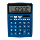 Pep Rally - Calculatrice à écran LCD - Bleu-Alimentation double, solaire et à pile (1 AAA non incluse)