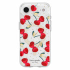 Kate Spade - Étui Protective MagSafe Cherry Dot pour iPhone 17 Air - Cerise-Conçu pour être utilisé avec les accessoires MagSafe d'Apple