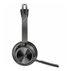 HP - Casque USB-A Poly Voyager Focus 2 certifié Microsoft Teams-Conversations d'une clarté exceptionnelle.