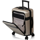Champs - Ensemble de bagages 3 pièces Onyx II - Sable-Déplacement sans effort. Roues doubles pivotantes à 360° durables pour une glisse fluide sur toutes les surfaces