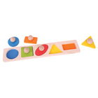 Puzzle de correspondance de formes Bigjigs Toys -Permettez à votre enfant d'identifier différentes formes