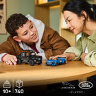 LEGO - Speed Champions La Jaguar Project 7 et le Land Rover Defender-Comprend 2 figurines de conducteur à placer derrière le volant pour une action à haute vitesse