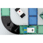 Connetix - Routes Pack, de Rampes et Intersections, Contenant 16 Pièces-Toutes les tuiles présentent le design biseauté unique de Connetix, ce qui leur permet d'être solides tout en offrant des réfractions claires