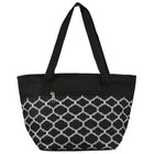 Merangue - Sac à lunch isotherme style sac à main - Chainlink - Noir-Sac isotherme avec sangles de poignée supérieure