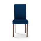 Modway - Prosper 5 pièces Velours rembourré Ensemble à manger - Cappuccino Navy-Rembourrage en velours polyester Performance