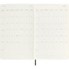 Moleskine - 2025 Agenda hebdomadaire à grande couverture souple - 5" x 8.25" - Vert myrte-Outils Pratiques : Calendrier, Planification De Voyages, Idées Et Objectifs, Pages Lignées Pour Les Notes