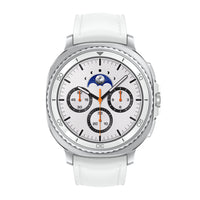 Saumsung - Montre intelligente Bluetooth Galaxy Watch8 Classic 46 mm de Samsung - Blanc-Un assistant IA personnel. Faites avancer les choses, directement de votre poignet 