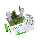 Crayola - Ensemble sculpture et jeu Minecraft-Pâte model magic sans dégâts : légère, non toxique et sans dégâts Idéale pour permettre aux enfants d'âge préscolaire et aux jeunes élèves d'explorer sans tracas