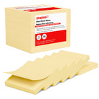 Staples - Blocs de feuillets ultra-autocollants, 3 x 3 po, collection Sunshine, paquet de 6-Feuillets ultra-autocollants pour une adhérence fiable