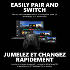 Xbox - Manette sans fil - Carbon Black -Jumelez facilement la manette à des appareils, y compris les consoles Xbox Series X et Xbox One, les PC Windows 10, et les appareils Android et iOS*, et utilisez-la pour jouer sur ces appareils ou pour passer de l’un à l’autre