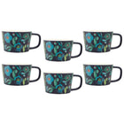 Maxwell & Williams - Bloom Tasse - 350 ml - Marine - Paquet de 6-Lave-vaisselle