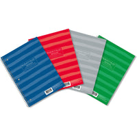 Cahier à une matière 10 1/2 po H x 8 po l, 200 pages, assortis-Cahier 1 matière : Idéal pour une matière, un projet ou des notes de réunion, facilitant l’organisation et le suivi des sujets.