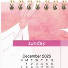 AT-A-GLANCE - Calendrier mural mensuel aquarelle 2026 - 11 7/8 po H x 14 7/8 po l - anglais-Double reliure à spirale avec boucle de suspension durable