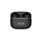 Evry - Écouteurs intra-auriculaires sans fil TWS avec ENC, noir-Affichage de la batterie sur l'étui