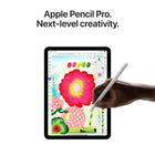 Apple - iPad Air 11 po avec étiquette d'actif, Puce M3, Wi-Fi, 128 Go, Gris Cosmique-iPad Air est doté d’une caméra avant 12MP Center Stage, idéale pour les visioconférences et les selfies. La caméra arrière grand-angle 12 Mpx avec flash True Tone est parfaite pour la numérisation de documents, la photo et la vidéo 4K