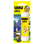UHU - Bâton de colle lavable non toxique - Sonic The Hedghog - 40 g - Blanc-Couleurs variées (choix de couleur non disponible en ligne)