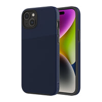 AXS - PROTech Plus étui mince anti-choc avec double couche pour Apple iPhone 15 - Bleu Astral-Résistant aux chutes jusqu’a 10 pieds
