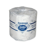 Dura Plus âââ€š¬ââ‚¬Å“ Papier hygiénique blanc de qualité Diamond à 2 épaisseurs, 420 feuilles, 48/paquet-1